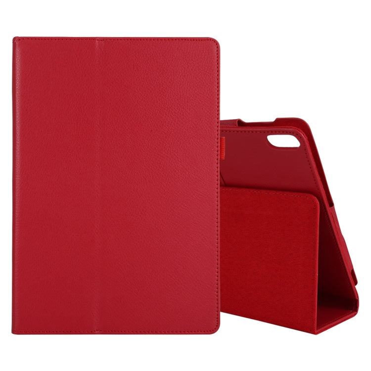 Litchi Texture Solid Color Horizontal Flip Leather Case with Holder & Pen Slot, For Lenovo Tab 4 10 Plus (TB-X704) / Tab 4 10 (TB-X304)