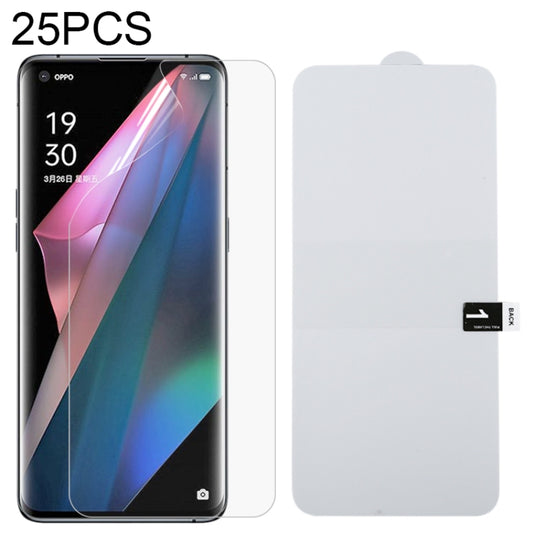 25 PCS Full Screen Protector Explosion-proof Hydrogel Film, For OPPO Find X3 Pro (25 PCS), For OPPO Find X3 (25 PCS), For Huawei P50 (25 PCS), For Huawei P50 Pro (25 PCS), For Huawei P50 Pro+ (25 PCS), For Xiaomi Redmi Note 10 (25 PC)                  ...