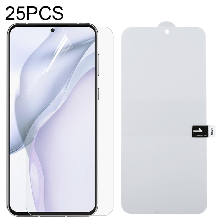 25 PCS Full Screen Protector Explosion-proof Hydrogel Film, For OPPO Find X3 Pro (25 PCS), For OPPO Find X3 (25 PCS), For Huawei P50 (25 PCS), For Huawei P50 Pro (25 PCS), For Huawei P50 Pro+ (25 PCS), For Xiaomi Redmi Note 10 (25 PC)                  ...