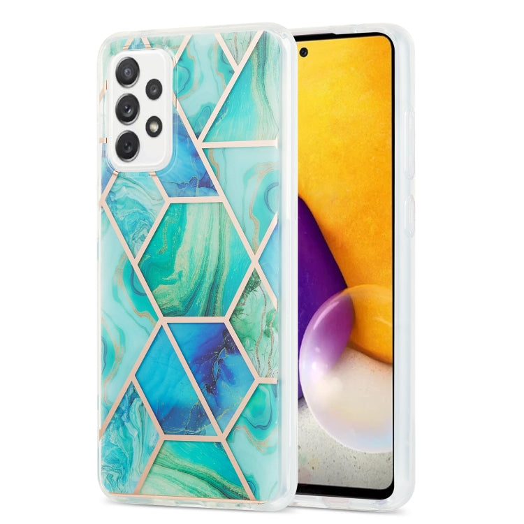 3D Electroplating Marble Pattern TPU Protective Case, For Xiaomi Poco M3 / Note 9 4G / Redmi 9 Power, For Samsung Galaxy A12, For Samsung Galaxy A32 5G, For Samsung Galaxy A52 5G / 4G, For Samsung Galaxy A72 5G / 4G, For Samsung Galaxy A52 5G / 4GG