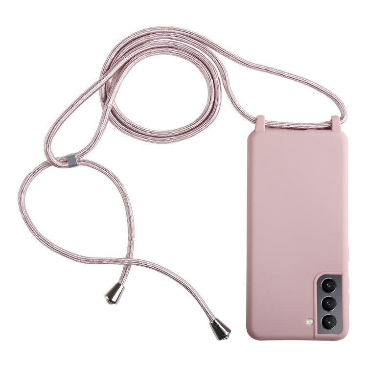 Candy Colors TPU Protective Case with Lanyard, For Samsung Galaxy S21+ 5G, For Samsung Galaxy S21 5G, For Samsung Galaxy S21 Ultra 5G