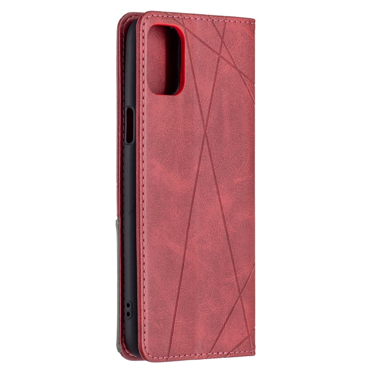 Rhombus Texture Horizontal Flip Magnetic Leather Case with Holder & Card Slots, For LG K42, For Xiaomi Redmi Note 10 4G / Note 10s, For Samsung Galaxy A32 4G