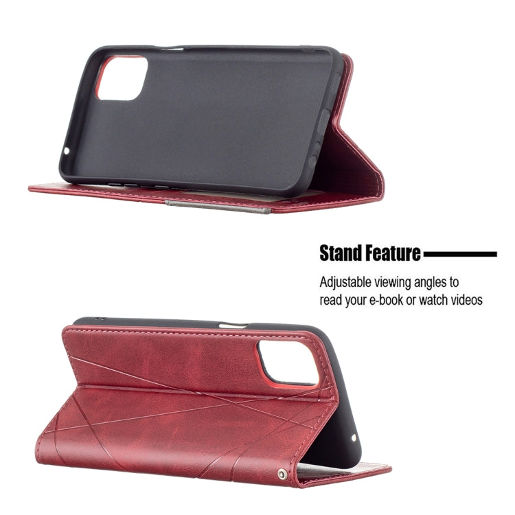 Rhombus Texture Horizontal Flip Magnetic Leather Case with Holder & Card Slots, For LG K42, For Xiaomi Redmi Note 10 4G / Note 10s, For Samsung Galaxy A32 4G