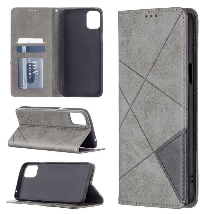 Rhombus Texture Horizontal Flip Magnetic Leather Case with Holder & Card Slots, For LG K42, For Xiaomi Redmi Note 10 4G / Note 10s, For Samsung Galaxy A32 4G