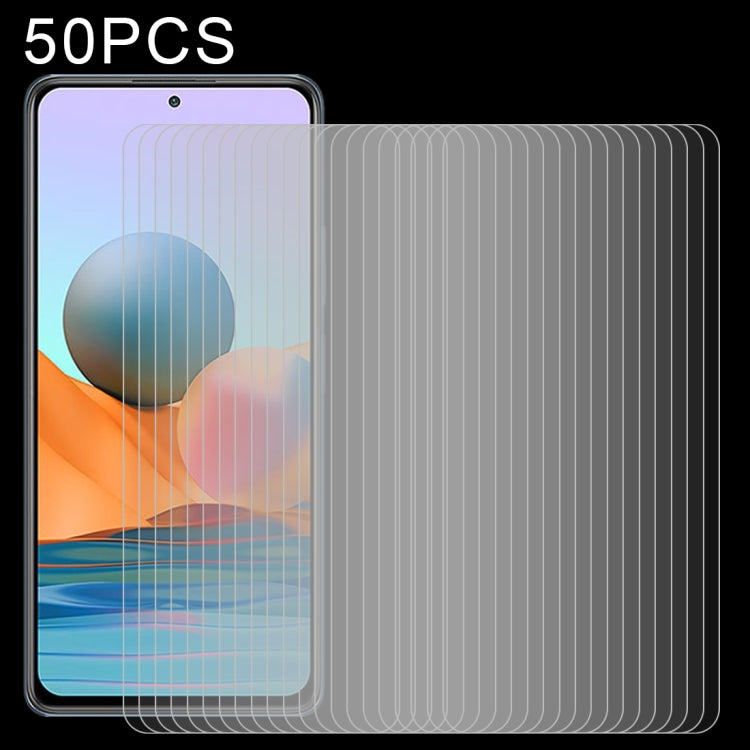 50 PCS 0.26mm 9H 2.5D Tempered Glass Film, For Xiaomi Mi 10T 5G / 10T Pro 5G / 10T Lite 5G (50 PCS), For Xiaomi Redmi Note 9T (50 PCS), For Xiaomi Redmi Note 10 5G / Poco M3 Pro 5G (50 PCS), For Xiaomi Redmi Note 10 Pro / Note 10 Pro india (50 PCS)    ...