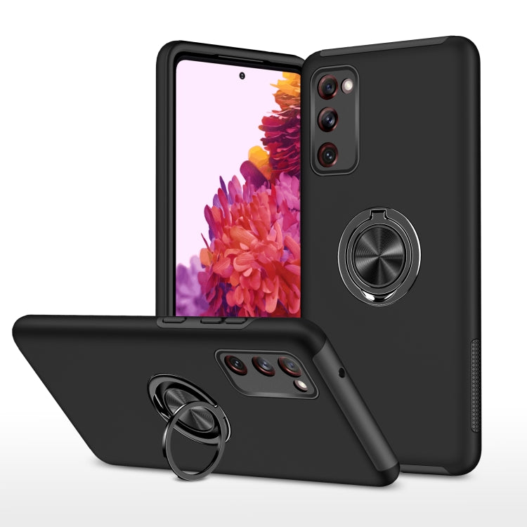 PC + TPU Shockproof Magnetic Protective Case with Invisible Ring Holder, For Samsung Galaxy A12 5G, For Samsung Galaxy A32 5G, For Samsung Galaxy S20 FE, For Samsung Galaxy S21 5G, For Samsung Galaxy S21+ 5G, For Samsung Galaxy S21 Ultra 5G            ...