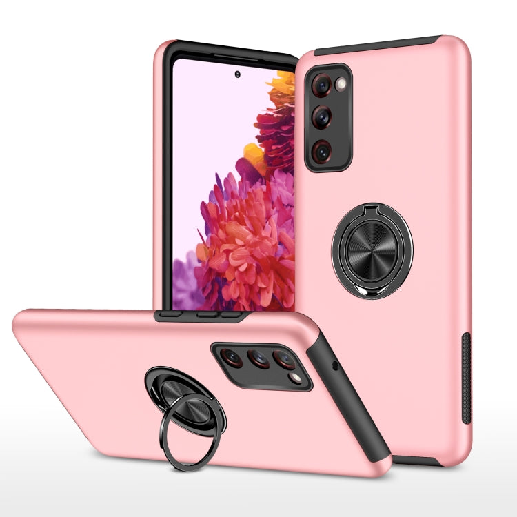 PC + TPU Shockproof Magnetic Protective Case with Invisible Ring Holder, For Samsung Galaxy A12 5G, For Samsung Galaxy A32 5G, For Samsung Galaxy S20 FE, For Samsung Galaxy S21 5G, For Samsung Galaxy S21+ 5G, For Samsung Galaxy S21 Ultra 5G            ...