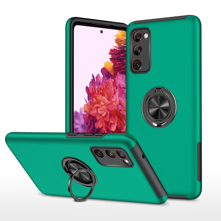 PC + TPU Shockproof Magnetic Protective Case with Invisible Ring Holder, For Samsung Galaxy A12 5G, For Samsung Galaxy A32 5G, For Samsung Galaxy S20 FE, For Samsung Galaxy S21 5G, For Samsung Galaxy S21+ 5G, For Samsung Galaxy S21 Ultra 5G            ...