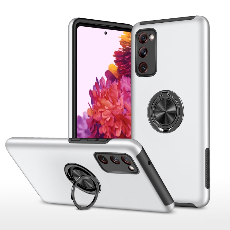 PC + TPU Shockproof Magnetic Protective Case with Invisible Ring Holder, For Samsung Galaxy A12 5G, For Samsung Galaxy A32 5G, For Samsung Galaxy S20 FE, For Samsung Galaxy S21 5G, For Samsung Galaxy S21+ 5G, For Samsung Galaxy S21 Ultra 5G            ...