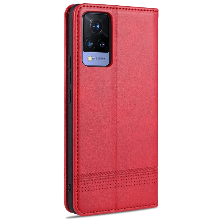 AZNS Magnetic Calf Texture Horizontal Flip Leather Case with Card Slots & Holder & Wallet, For vivo S9, For vivo S9e, For Xiaomi Redmi Note 10, For Xiaomi Redmi Note 10S, For Samsung Galaxy A02