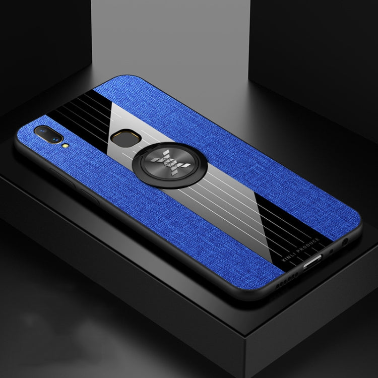 XINLI Stitching Cloth Texture Shockproof TPU Protective Case with Ring Holder, For Vivo Y67, For Vivo Y75 / V7, For Vivo Y85, For Vivo Y93, For Vivo Y97, For Vivo Z5X