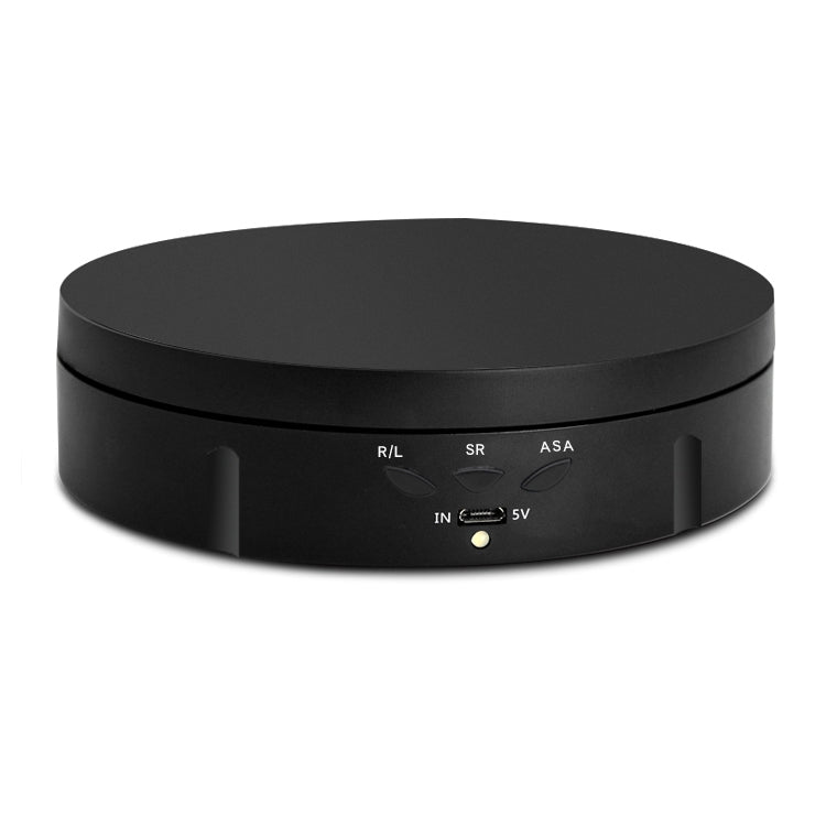 14.6cm USB Electric Rotating Turntable Display Stand Video Shooting Props Turntable for Photography, Load: 10kg, 14.6cm, 14.6cm (White Mirror), 14.6cm(Black Mirror)