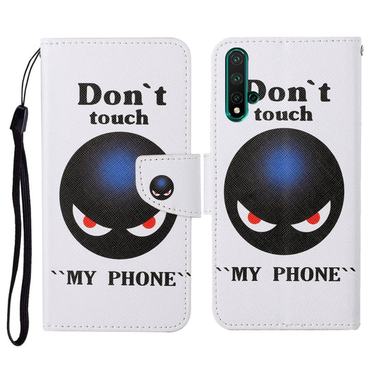 Colored Drawing Pattern Horizontal Flip Leather Case with Holder & Card Slots & Wallet & Lanyard, For Honor 20, For Honor 20i / 10i / 20 lite, For Honor 10 Lite