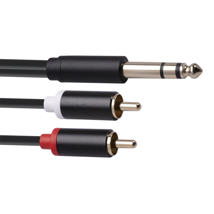 3685 6.35mm Male to Double RCA Male Stereo Audio Cable, 1.5m, 3m, 5m
