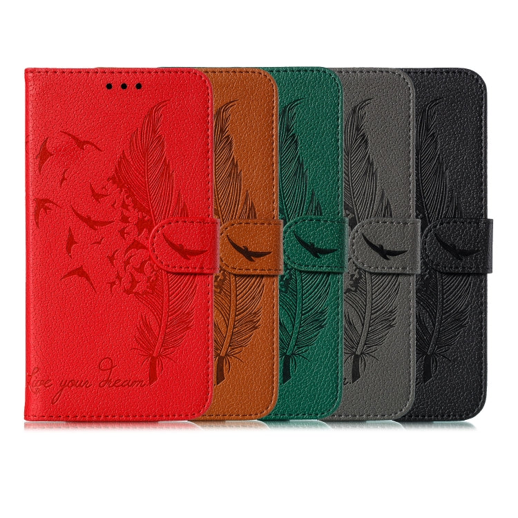 Feather Pattern Litchi Texture Horizontal Flip Leather Case with Holder & Wallet & Card Slots, For Huawei Mate 30, For Huawei Mate 30 Pro, For Huawei Mate 30 Lite / nova 5i Pro, For Xiaomi Redmi Note 8, For Xiaomi Redmi Note 8 Pro, For Galaxy A10s     ...