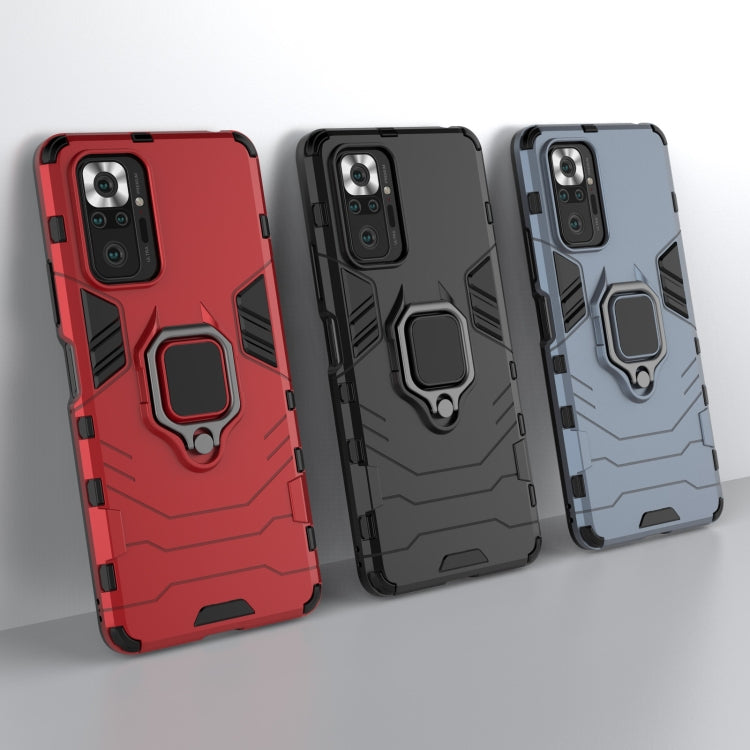 PC + TPU Shockproof Protective Case with Magnetic Ring Holder, For Xiaomi Redmi Note 10 Pro, For Xiaomi Mi 11 Ultra