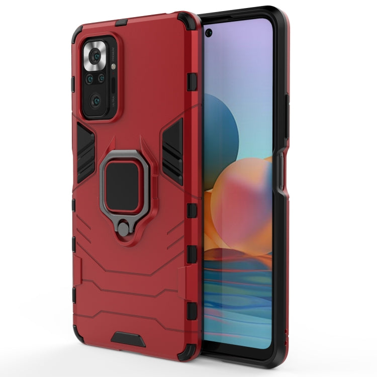 PC + TPU Shockproof Protective Case with Magnetic Ring Holder, For Xiaomi Redmi Note 10 Pro, For Xiaomi Mi 11 Ultra