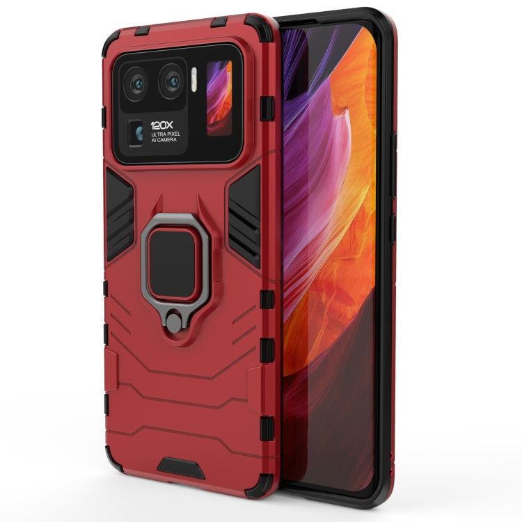 PC + TPU Shockproof Protective Case with Magnetic Ring Holder, For Xiaomi Redmi Note 10 Pro, For Xiaomi Mi 11 Ultra