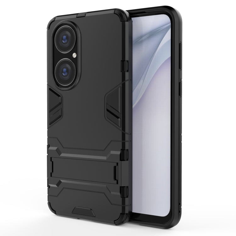 Shockproof PC + TPU Protective Case with Hidden Holder, For Xiaomi Redmi Note 10 Pro, For Xiaomi Mi 11 Ultra, For Huawei P50