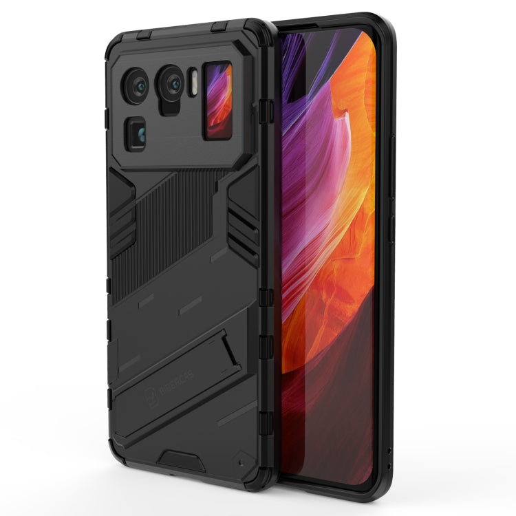 Punk Armor 2 in 1 PC + TPU Shockproof Case with Invisible Holder, For Xiaomi Redmi Note 10 5G, For Xiaomi Redmi Note 10 Pro, For Xiaomi Mi 11 Ultra