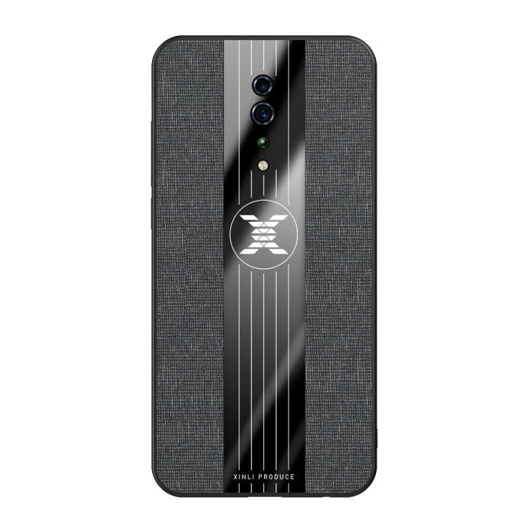 XINLI Stitching Cloth Textue Shockproof TPU Protective Case, For OPPO Reno Z, For OPPO Reno 10x Zoom