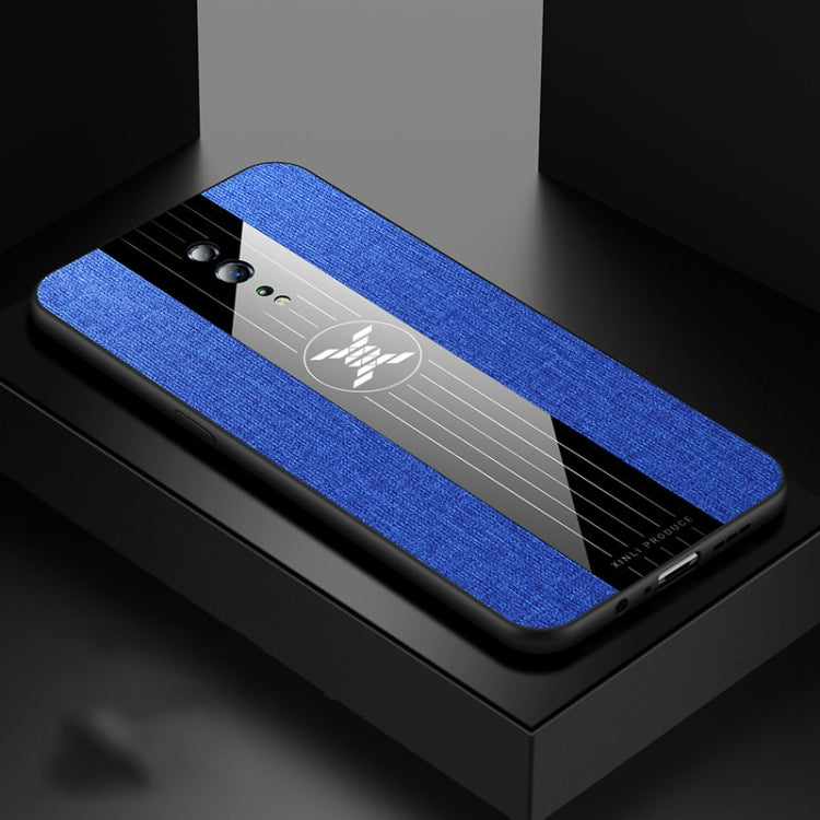 XINLI Stitching Cloth Textue Shockproof TPU Protective Case, For OPPO Reno Z, For OPPO Reno 10x Zoom
