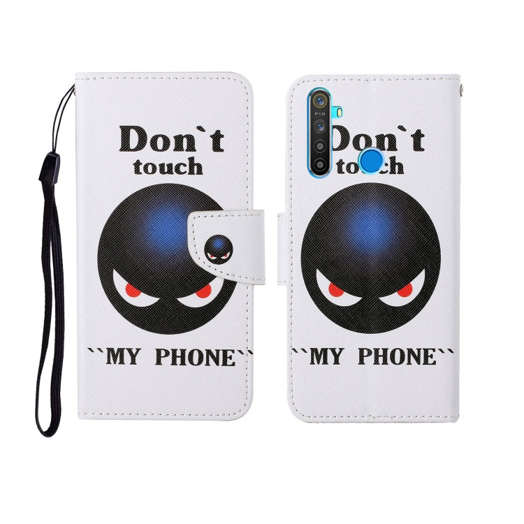 Painted Pattern Horizontal Flip Leathe Case, For OPPO Realme 5, For OPPO Realme 5 Pro, For OPPO Reno3