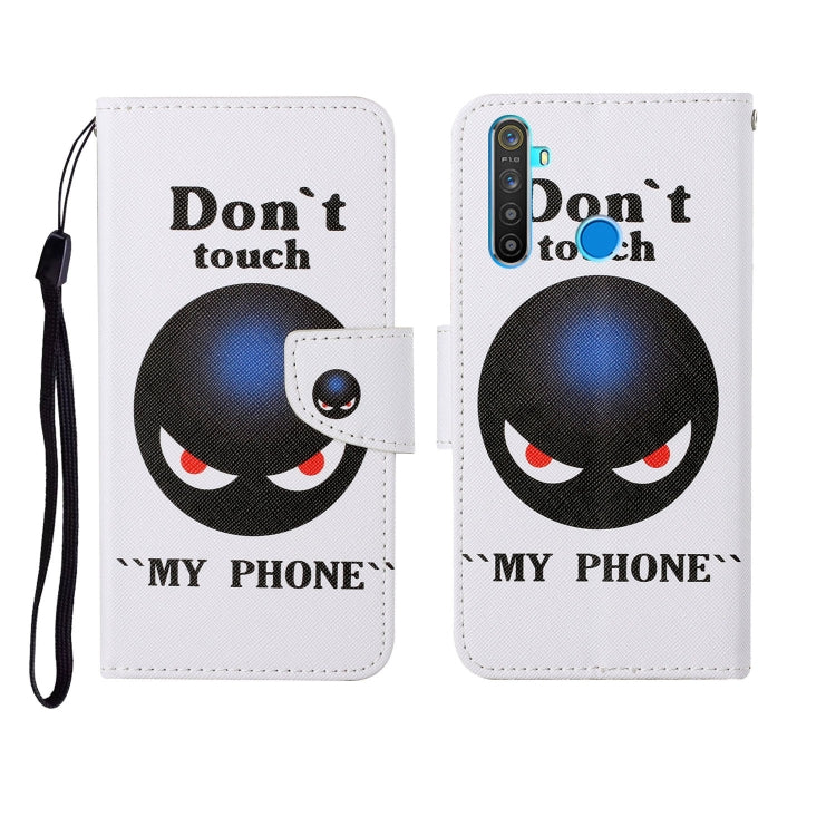 Painted Pattern Horizontal Flip Leathe Case, For OPPO Realme 5, For OPPO Realme 5 Pro, For OPPO Reno3
