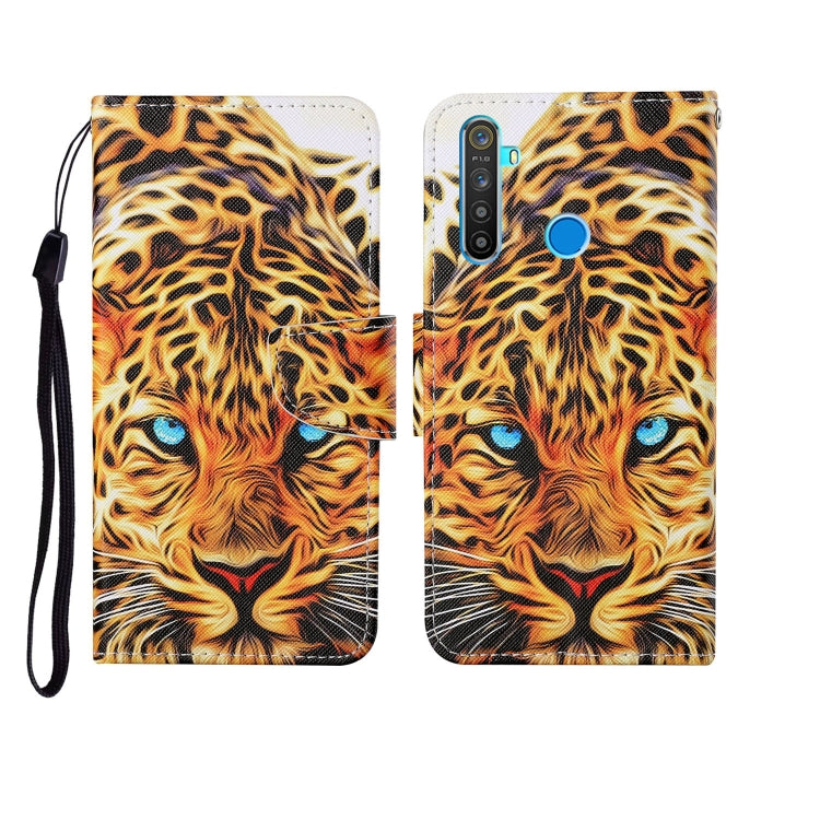 Painted Pattern Horizontal Flip Leathe Case, For OPPO Realme 5, For OPPO Realme 5 Pro, For OPPO Reno3