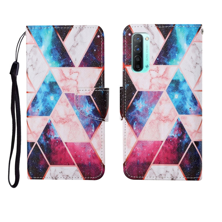 Painted Pattern Horizontal Flip Leathe Case, For OPPO Realme 5, For OPPO Realme 5 Pro, For OPPO Reno3