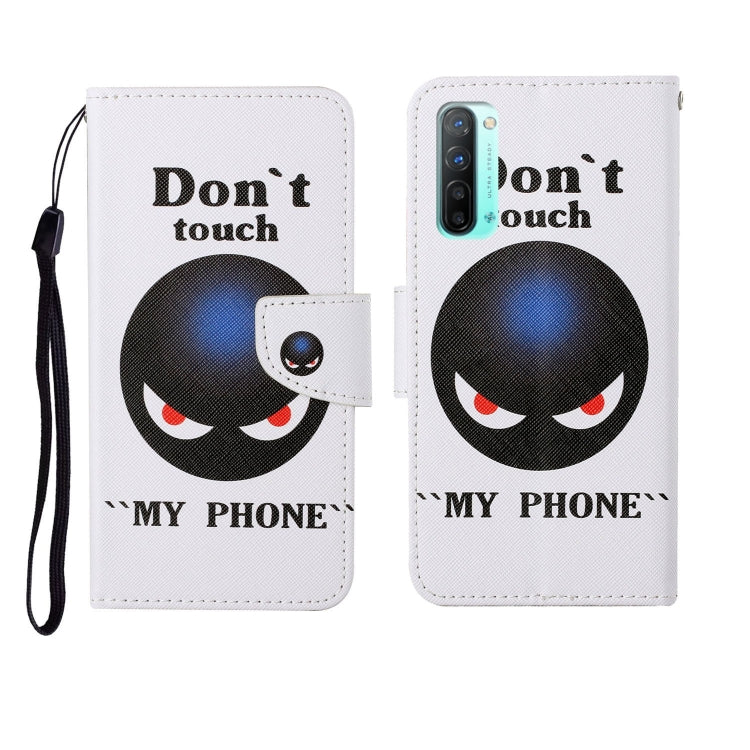 Painted Pattern Horizontal Flip Leathe Case, For OPPO Realme 5, For OPPO Realme 5 Pro, For OPPO Reno3