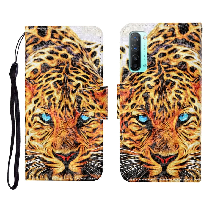 Painted Pattern Horizontal Flip Leathe Case, For OPPO Realme 5, For OPPO Realme 5 Pro, For OPPO Reno3