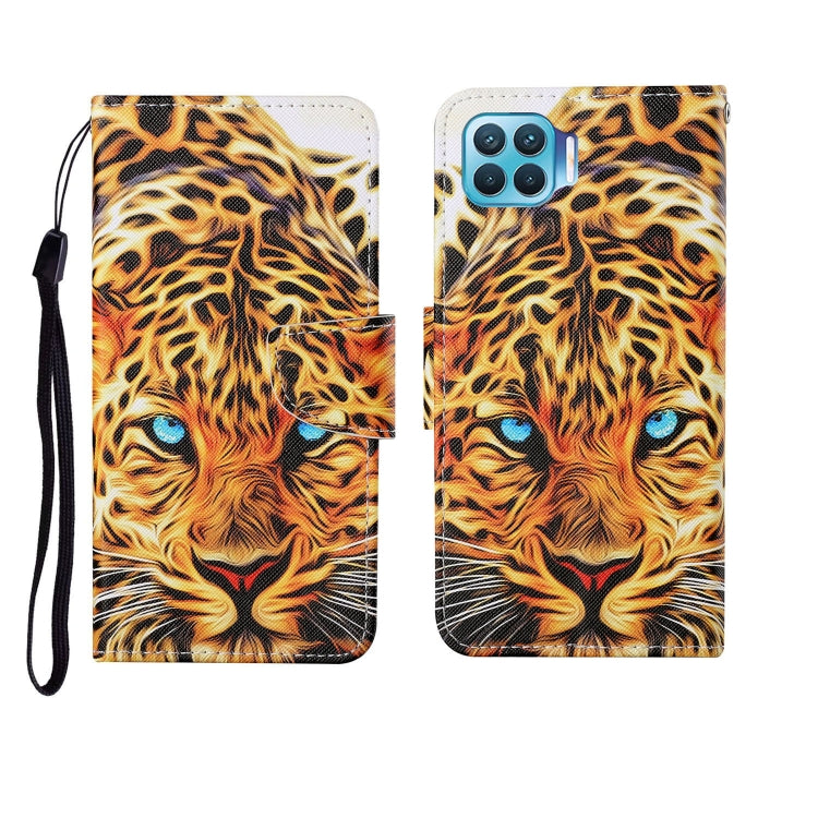 Painted Pattern Horizontal Flip Leathe Case, For OPPO Reno4, For OPPO Reno4 Lite, For OPPO F17 Pro