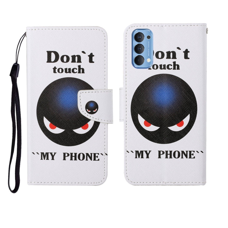 Painted Pattern Horizontal Flip Leathe Case, For OPPO Reno4 Pro, For OPPO Find X2 Pro