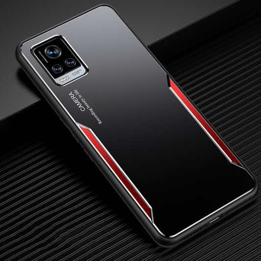 Blade Series TPU Frame + Titanium Alloy Sand Blasting Technology Backplane + Color Aluminum Alloy Decorative Edge Mobile Phone Protective Shell, For vivo S7, For Honor V30 Pro, For Honor X10 5G, For Honor 9X, For Honor 9X Pro, For Samsung Galaxy Note8 ...
