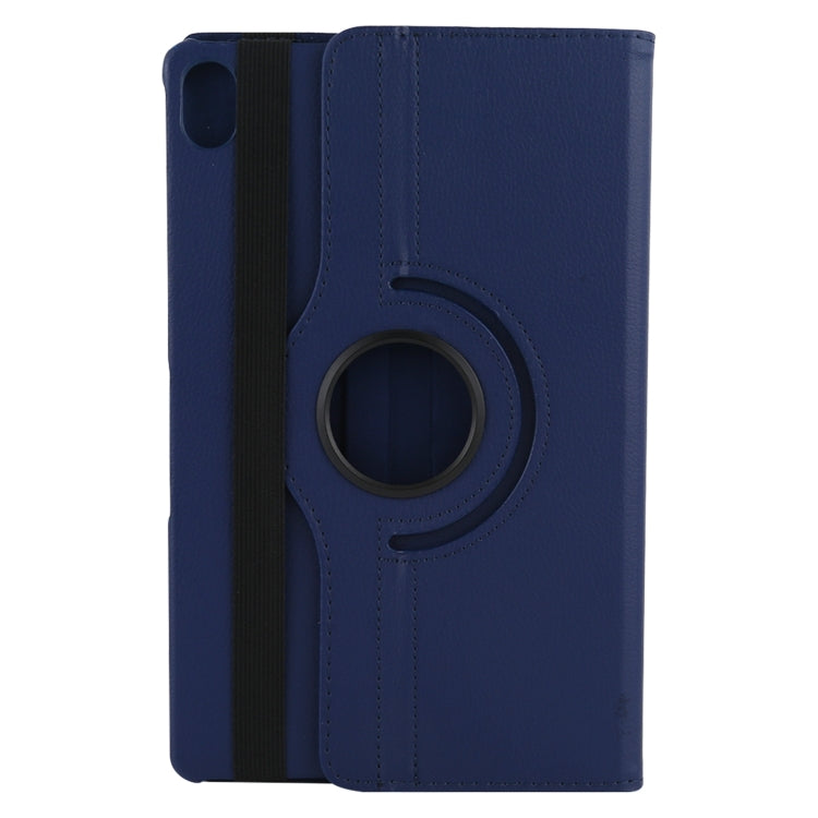 Litchi Texture Horizontal Flip 360 Degrees Rotation Leather Case with Holder, For Lenovo Tab P11 / Tab P11 5G, For Lenovo M10