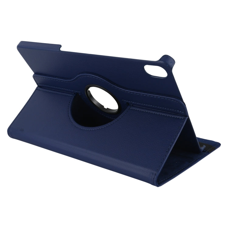 Litchi Texture Horizontal Flip 360 Degrees Rotation Leather Case with Holder, For Lenovo Tab P11 / Tab P11 5G, For Lenovo M10