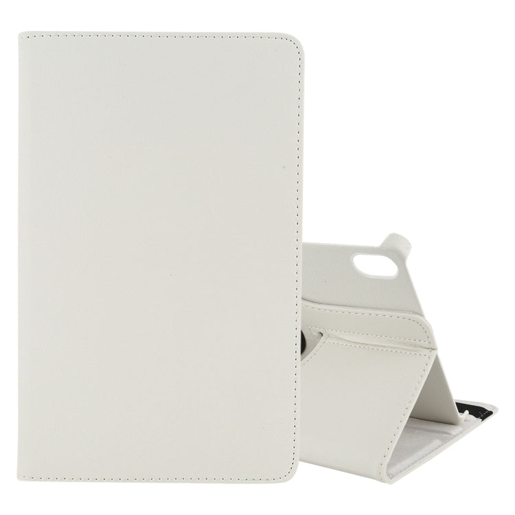 Litchi Texture Horizontal Flip 360 Degrees Rotation Leather Case with Holder, For Lenovo Tab P11 / Tab P11 5G, For Lenovo M10