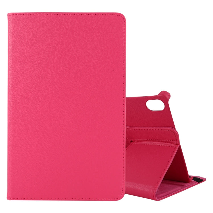 Litchi Texture Horizontal Flip 360 Degrees Rotation Leather Case with Holder, For Lenovo Tab P11 / Tab P11 5G, For Lenovo M10