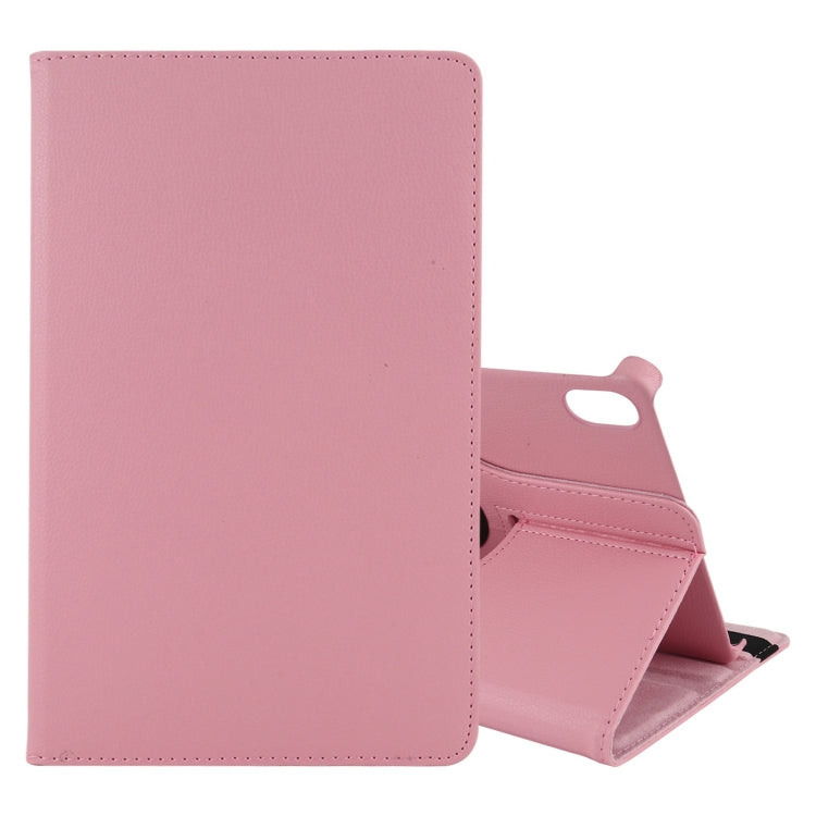 Litchi Texture Horizontal Flip 360 Degrees Rotation Leather Case with Holder, For Lenovo Tab P11 / Tab P11 5G, For Lenovo M10