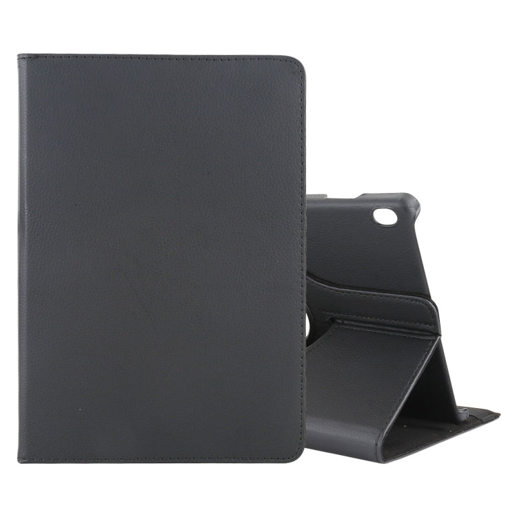 Litchi Texture Horizontal Flip 360 Degrees Rotation Leather Case with Holder, For Lenovo Tab P11 / Tab P11 5G, For Lenovo M10