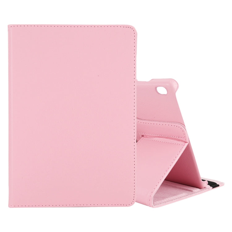 Litchi Texture Horizontal Flip 360 Degrees Rotation Leather Case with Holder, For Lenovo Tab P11 / Tab P11 5G, For Lenovo M10