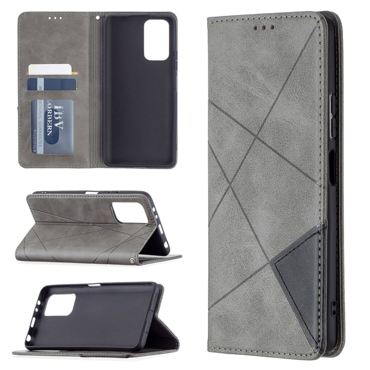 Rhombus Texture Horizontal Flip Magnetic Leather Case with Holder & Card Slots, For Xiaomi Redmi Note 10 Pro, For Huawei P50 Pro, For Huawei P50, For Samsung Galaxy A02