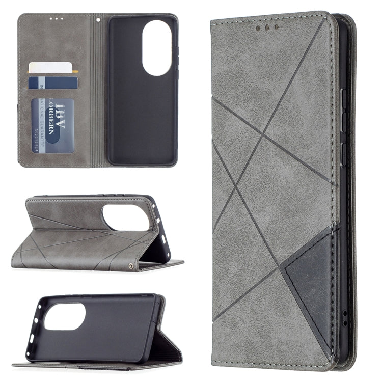 Rhombus Texture Horizontal Flip Magnetic Leather Case with Holder & Card Slots, For Xiaomi Redmi Note 10 Pro, For Huawei P50 Pro, For Huawei P50, For Samsung Galaxy A02