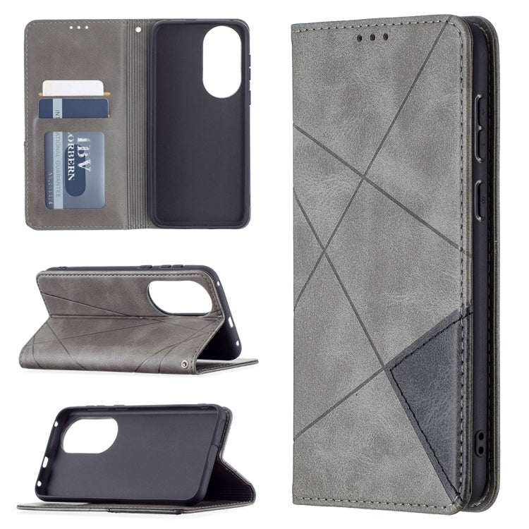 Rhombus Texture Horizontal Flip Magnetic Leather Case with Holder & Card Slots, For Xiaomi Redmi Note 10 Pro, For Huawei P50 Pro, For Huawei P50, For Samsung Galaxy A02