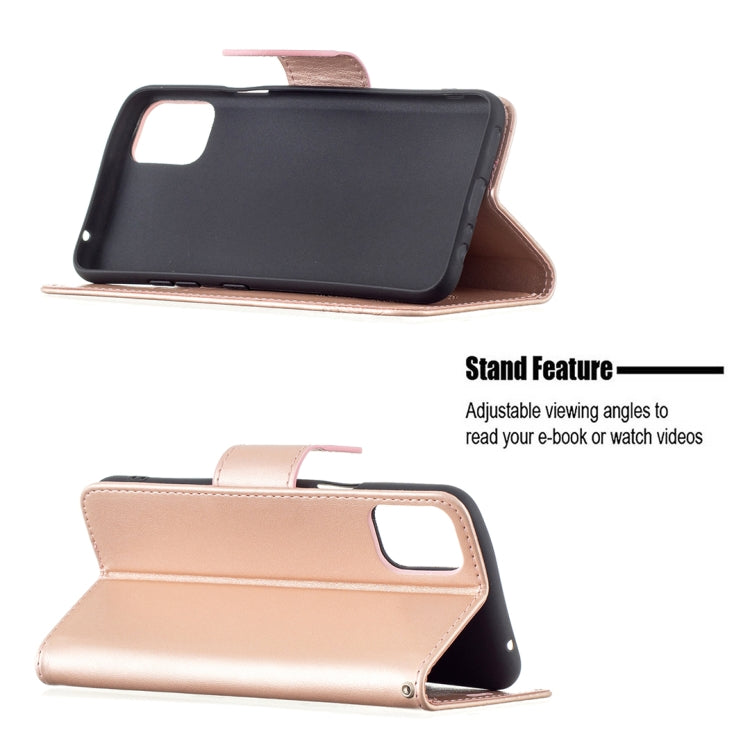 Two Butterflies Embossing Pattern Horizontal Flip Leather Case with Holder & Card Slot & Wallet & Lanyard, For LG K42, For Nokia C1 Plus, For Xiaomi Redmi Note 10 Pro, For Huawei P50, For Huawei P50 Pro, For Samsung Galaxy A32 4G