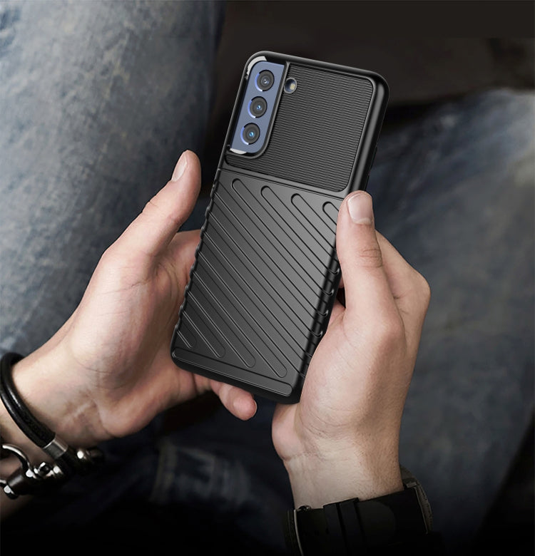 Thunderbolt Shockproof TPU Protective Soft Case, For Samsung Galaxy S21 FE, For Xiaomi Mi 11 Ultra