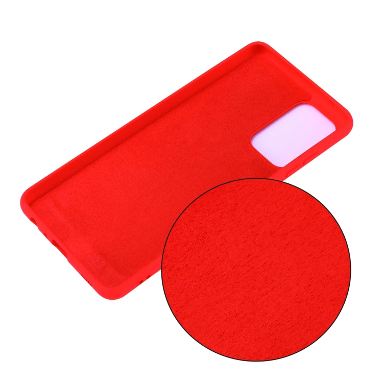 Pure Color Liquid Silicone Shockproof Full Coverage Case, For Samsung A52 5G / 4G, For Samsung A72 5G / 4G