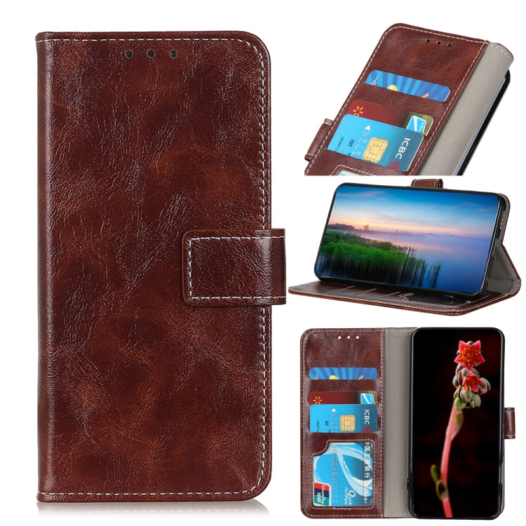 Retro Crazy Horse Texture Horizontal Flip Leather Case with Holder & Card Slots & Photo Frame & Wallet, For Xiaomi Mi 11 Pro 5G / 4G, For Xiaomi Mi 11 Lite 5G / 4G, For OPPO F19 Pro+ 5G / Reno5 Z