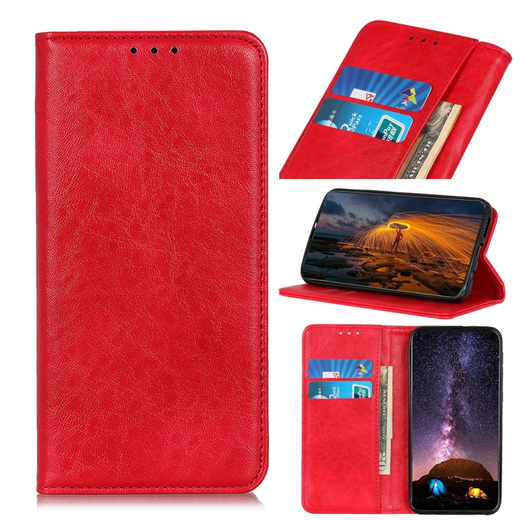 Magnetic Crazy Horse Texture Horizontal Flip Leather Case with Holder & Card Slots & Wallet, For Xiaomi Mi 11 Lite 5G / 4G, For Xiaomi Mi 11 Pro 5G / 4G, For OPPO F19 Pro+ 5G / Reno5 Z